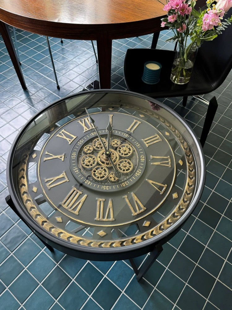 The Chronos Table | A Kinetic Masterpiece of Moving Gears