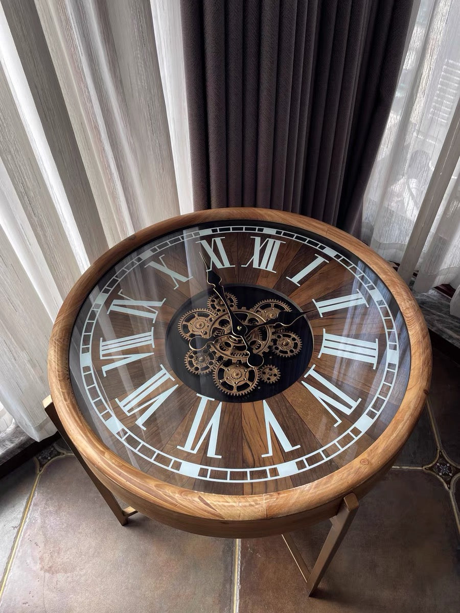 The Chronos Table | A Kinetic Masterpiece of Moving Gears