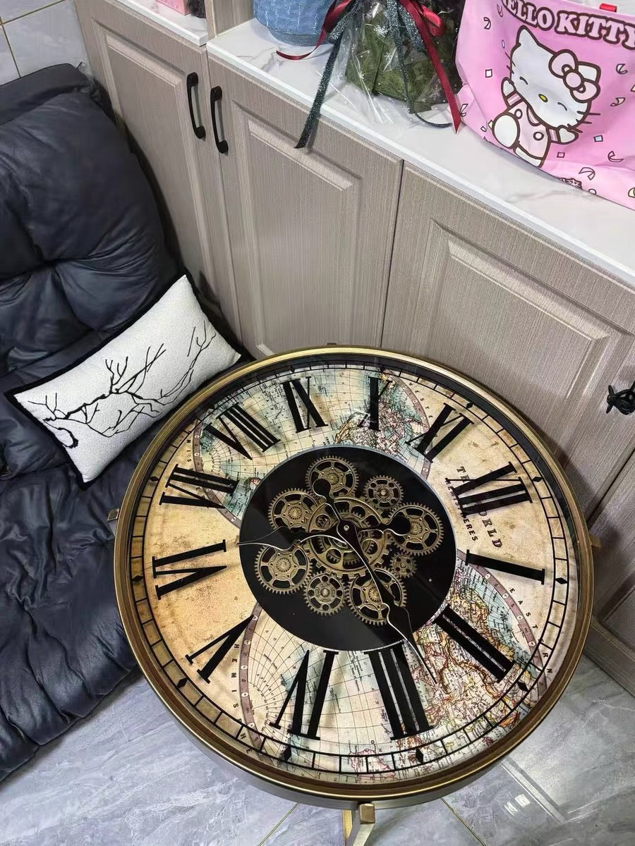 The Chronos Table | A Kinetic Masterpiece of Moving Gears