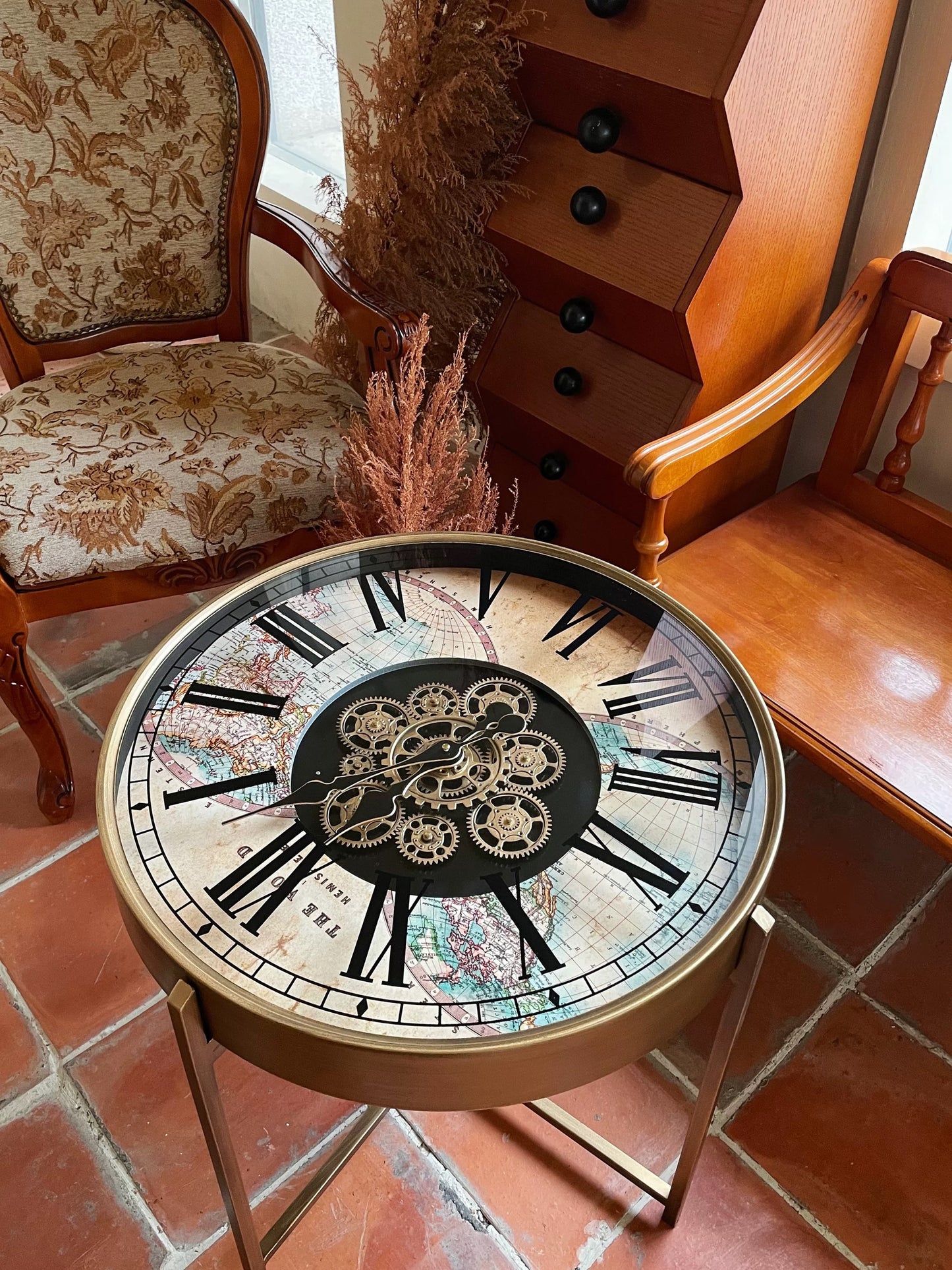 The Chronos Table | A Kinetic Masterpiece of Moving Gears