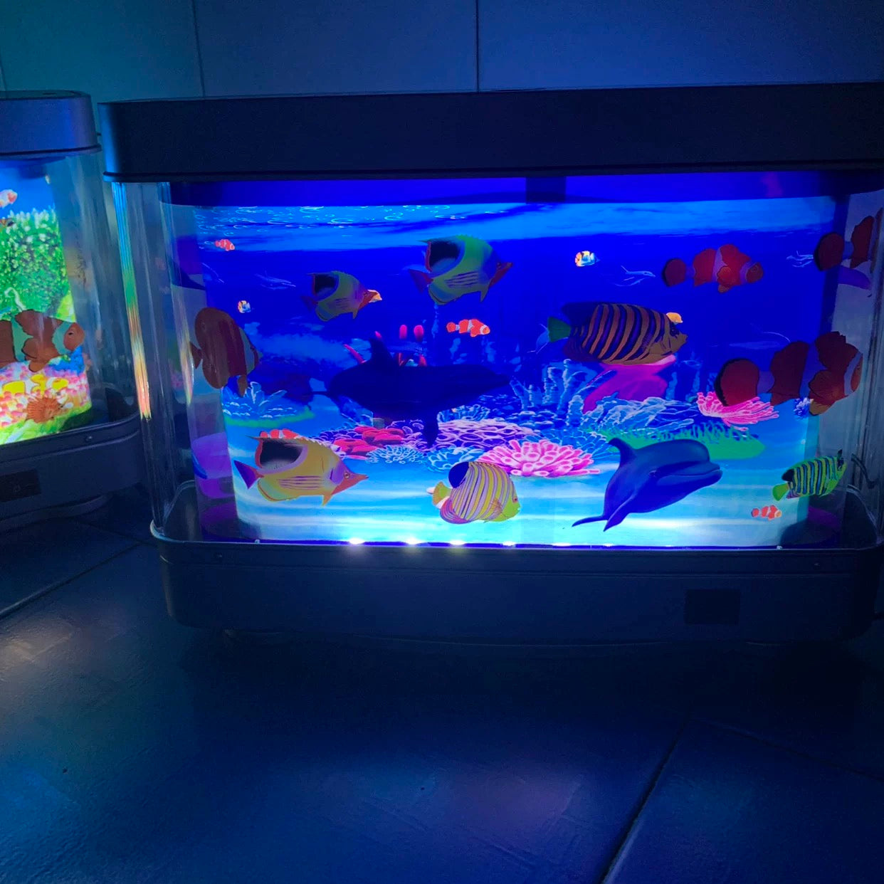 AeroGlyph™ USB Moving Aquarium Lamp | The Original Frutiger Aero Vibe | Y2K & Retro Sensory Light