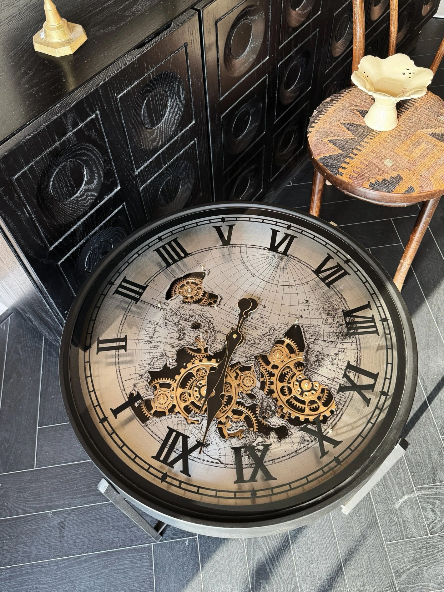 The Chronos Table | A Kinetic Masterpiece of Moving Gears