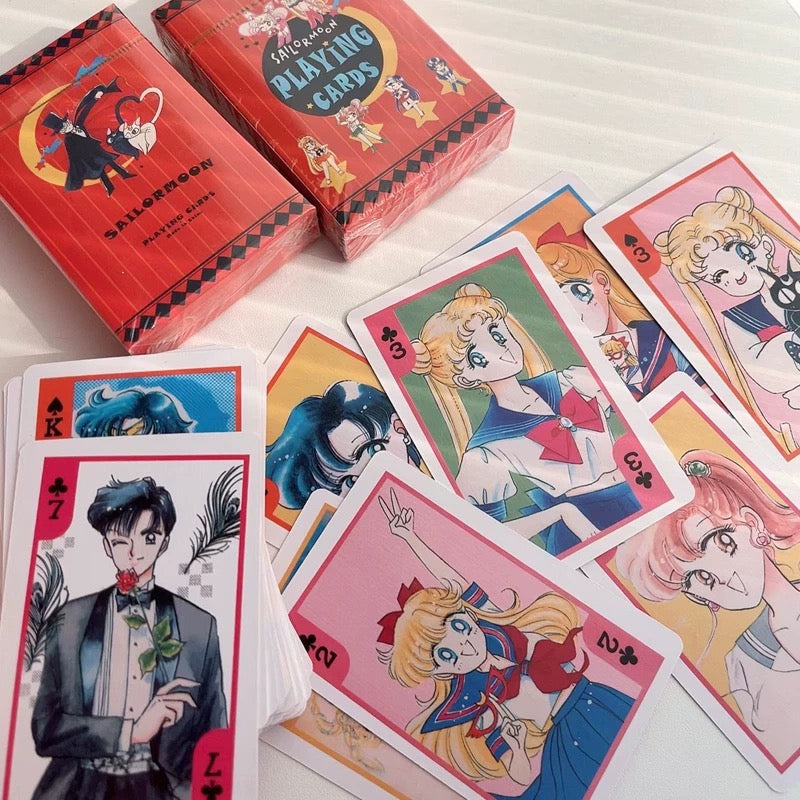 Official Sailor Moon Playing Cards | 90s Nostalgia Art Deck